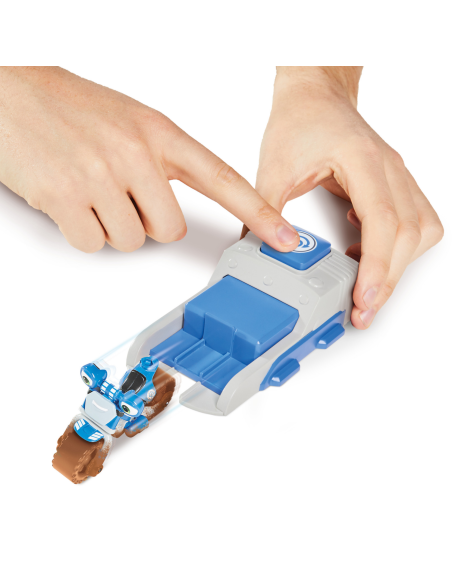 Ricky-Zoom - Loop vehicle with the launcher GIORCY05000/2 Giochi Preziosi | Futurartshop.com