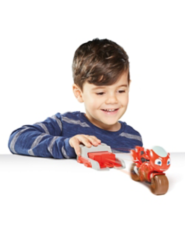 Ricky Zoom - Ricky vehicle with launcher GIORCY05000/1 Giochi Preziosi | Futurartshop.com