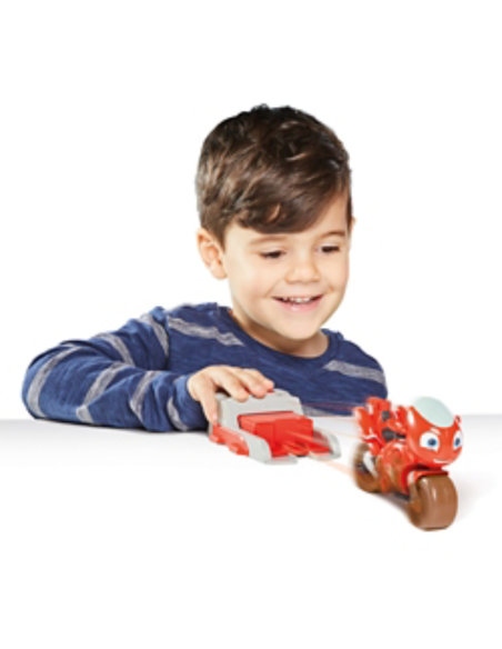 Ricky Zoom - Ricky vehicle with launcher GIORCY05000/1 Giochi Preziosi | Futurartshop.com