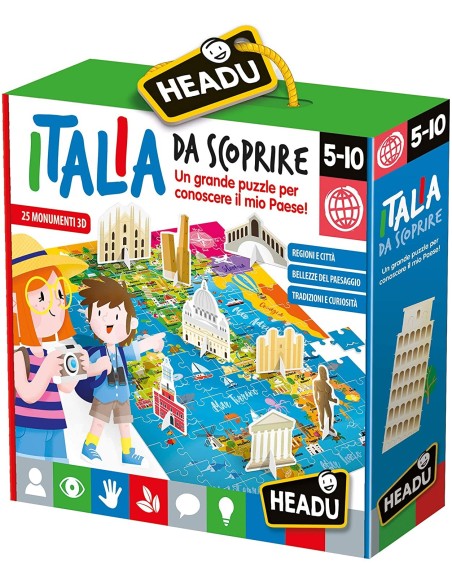 Italia da scoprire HEAIT23110 Headu | Futurartshop.com