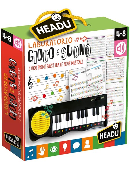 Laboratorio gioco e suono HEAIT24124 Headu | Futurartshop.com