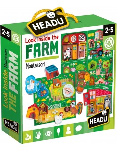 Baby play farm montessori MU23608 Headu- Futurartshop.com