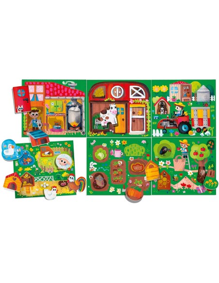 Baby play farm montessori HEAMU23608 Headu | Futurartshop.com