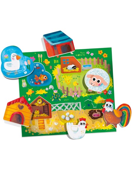 Baby play farm montessori HEAMU23608 Headu | Futurartshop.com