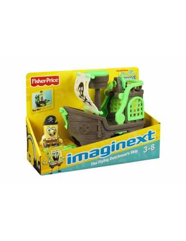 Mattel W9587 - SpongeBob Imaginext La Nave da Pirata Spongebob MATW9587 Mattel | Futurartshop.com
