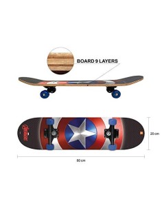 Captain America Skateboard MON28099 Mondo | Futurartshop.com 2