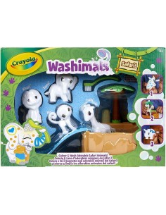 Washimals - Set safari färben und waschen CRA74-7328 Crayola- Futurartshop.com