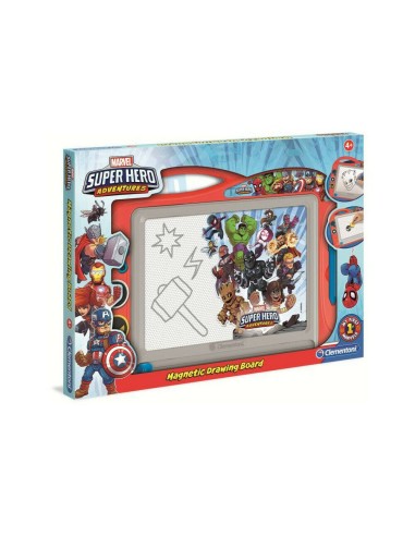 Marvel Super Hero Adventures magnetic Whiteboard CLE18577 Clementoni | Futurartshop.com