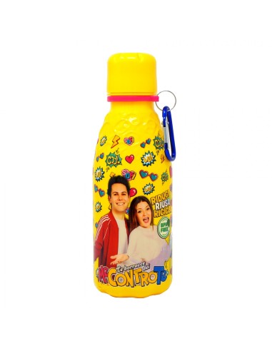 Me Against You - a water Bottle Eco friendly yellow   | Futurartshop.com