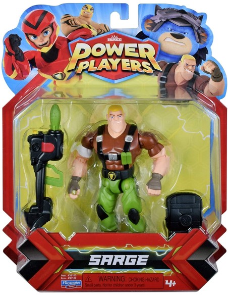 Power Players - Personaggio base Sergente Charge GIOPWW01000/2 Giochi Preziosi | Futurartshop.com