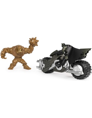 DC Batman vs Clayface con Batmoto WON6055934 Spin master | Futurartshop.com