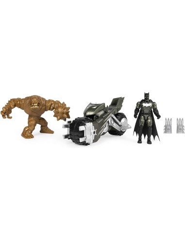 DC Batman vs Clayface con Batmoto WON6055934 Spin master | Futurartshop.com