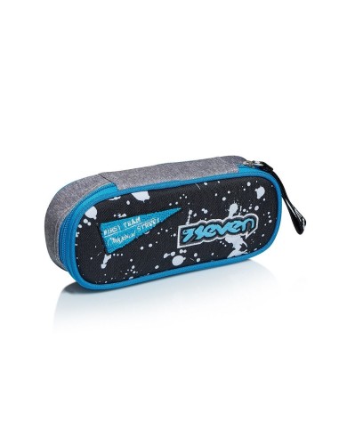 Astuccio ovale round plus street player blu SEV301022013-1 Seven | Futurartshop.com