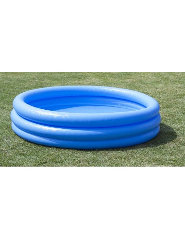 Piscina 3 Anelli Crystal Blu MAG58446 Intex | Futurartshop.com