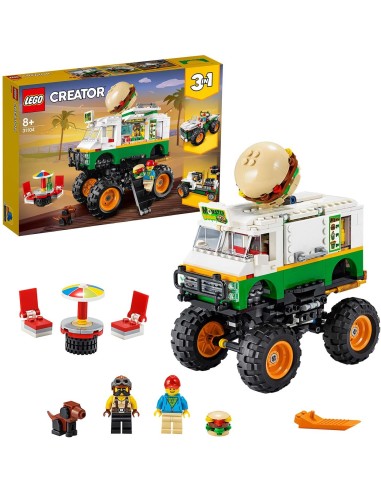 Lego 31104 monster truck degli hamburger LEG6288729 Lego | Futurartshop.com