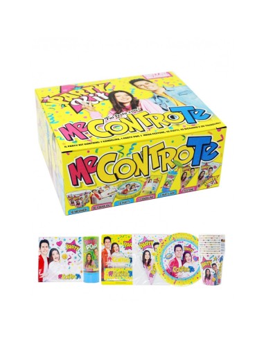 Me contro Te Party Kit 4MOFF-57231  | Futurartshop.com
