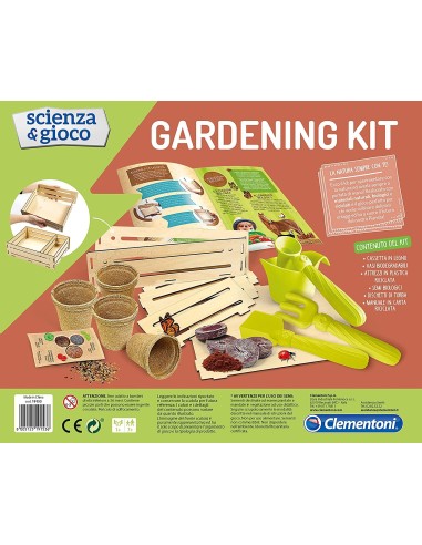 Science And Game Gardening kit CLE19153 Clementoni | Futurartshop.com