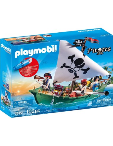 Playmobil 70151 nave pirata con motore subacqueo PLA70151 Playmobil | Futurartshop.com