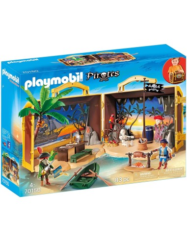 Playmobil 70150 isola dei pirati portatile PLA70150 Playmobil | Futurartshop.com