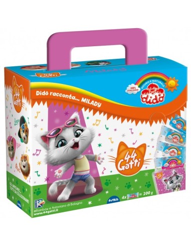 44 Gatti - Didò pasta da modellare 4 modelli ARVF330200 Fila | Futurartshop.com