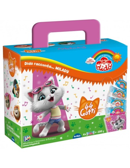 44 Gatti - Didò pasta da modellare 4 modelli ARVF330200 Fila | Futurartshop.com