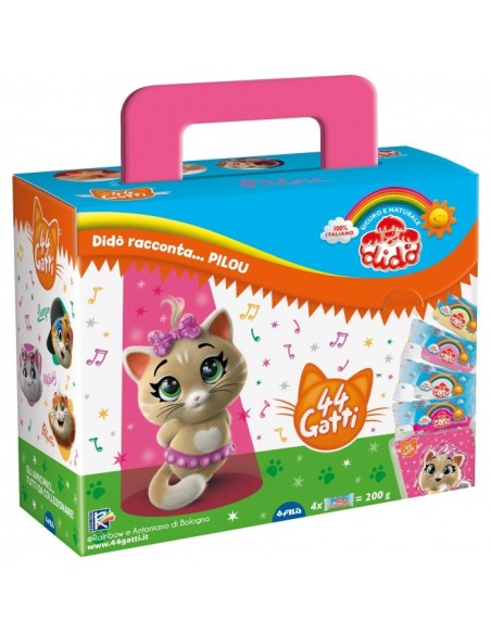 44 Cats - Didò modelling clay 4 models ARVF330200 Fila | Futurartshop.com