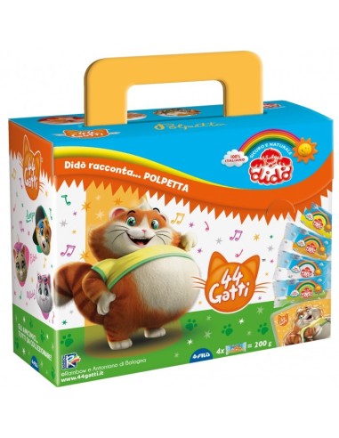 44 Gatti - Didò pasta da modellare 4 modelli ARVF330200 Fila | Futurartshop.com