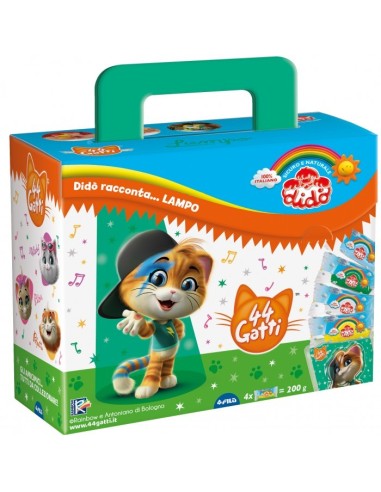 44 Cats - Didò modelling clay 4 models ARVF330200 Fila | Futurartshop.com