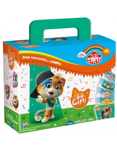 44 Cats - Didò modelling clay 4 models ARVF330200 Fila | Futurartshop.com