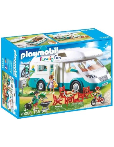 Playmobil 70088 Camper with the family on vacation PLA70088 Playmobil | Futurartshop.com