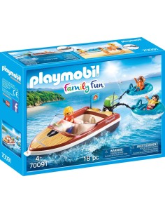 Playmobil 70091 motoscafo con gommoni PLA70091 Playmobil | Futurartshop.com