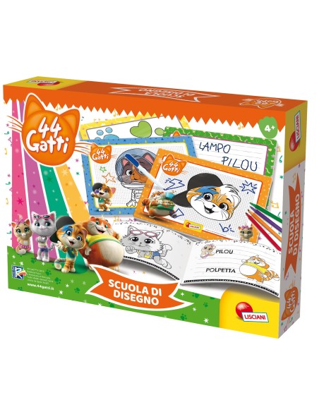 44 Gatti - Scuola di disegno LIS76048 Lisciani | Futurartshop.com