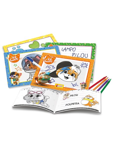 44 Gatti - drawing School LIS76048 Lisciani | Futurartshop.com