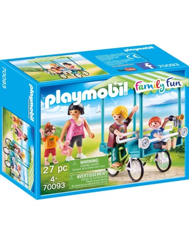 Playmobil 70093 family cycling PLA70093 Playmobil | Futurartshop.com