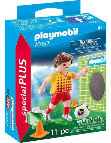 Playmobil 70157 footballer with port PLA70157 Playmobil | Futurartshop.com