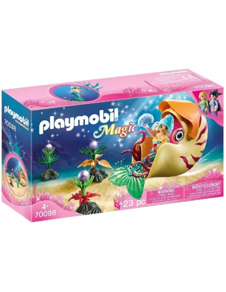 Playmobil 70098 mermaid with a horse-nautilus PLA70098 Playmobil | Futurartshop.com