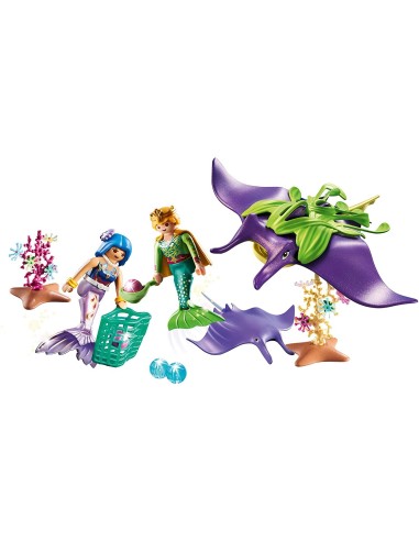 Playmobil 70099 cercatori di perle con manta PLA70099 Playmobil | Futurartshop.com