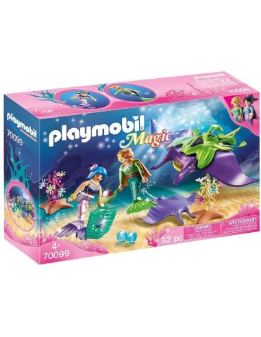 Playmobil 70099 cercatori di perle con manta PLA70099 Playmobil | Futurartshop.com