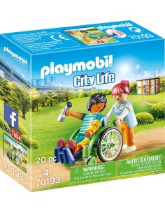 Playmobil 70193 paziente con sedia a rotelle PLA70193 Playmobil | Futurartshop.com