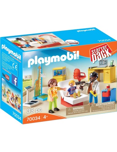 Playmobil 70034 starter pack visita dal pediatra PLA70034 Playmobil | Futurartshop.com