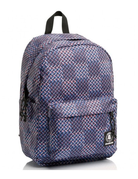 Backpack invicta carlson fantasy blue and red SEV206002002-1 Invicta | Futurartshop.com