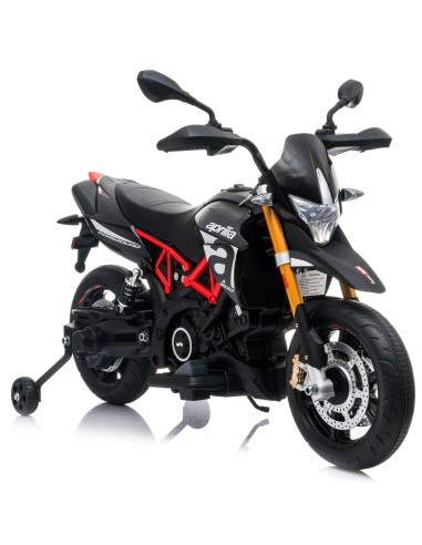Electric Motorcycle For Kids Aprilia Dorsoduro 900 Grey 12 V WON900 EVA Linea Paggio | Futurartshop.com