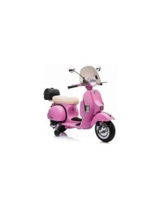 Vespa per bambini Px 150 con paravento e bauletto rosa WONL887-3 Linea Paggio | Futurartshop.com