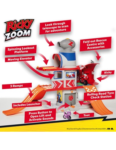 Ricky Zoom - PlaySet La casa di Ricky GIORCY01000 Giochi Preziosi | Futurartshop.com