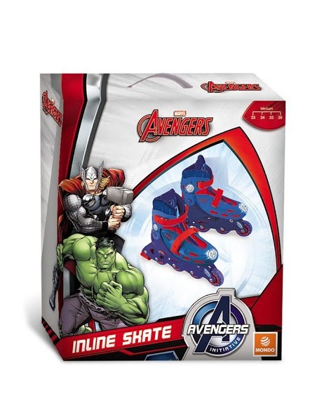Avengers in-line Skates 33-36 MON28253 Mondo | Futurartshop.com