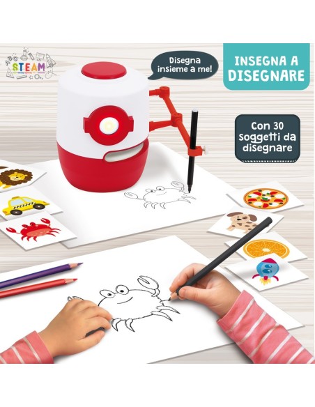 Step The Robot Insegnatutto LIS77397 Lisciani | Futurartshop.com