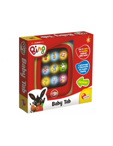 Bing Baby Tab play and learn LIS79483 Lisciani- Futurartshop.com