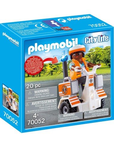 Playmobil 70052 balance scooter emergenza PLA70052 Playmobil | Futurartshop.com