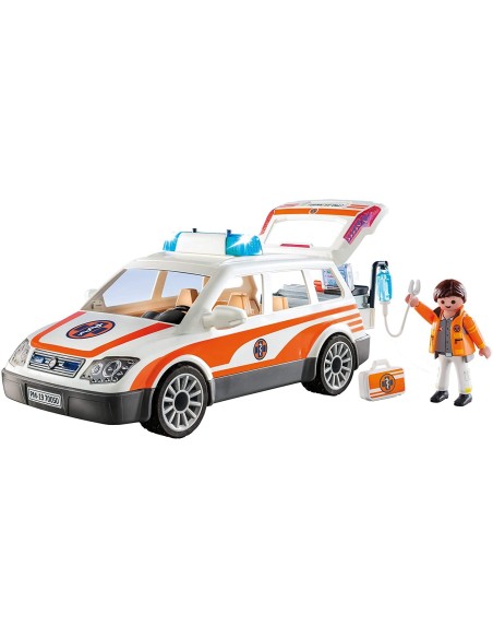 Playmobil 70050 a medical car with siren PLA70050 Playmobil | Futurartshop.com