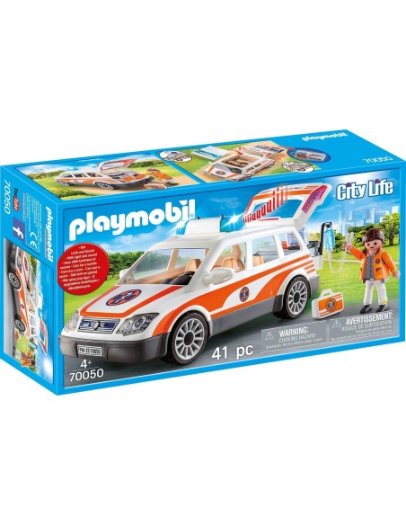 Playmobil 70050 a medical car with siren PLA70050 Playmobil | Futurartshop.com